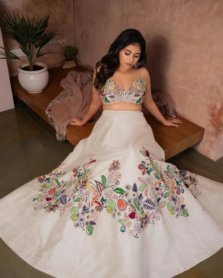 Anjali floral lehenga looks