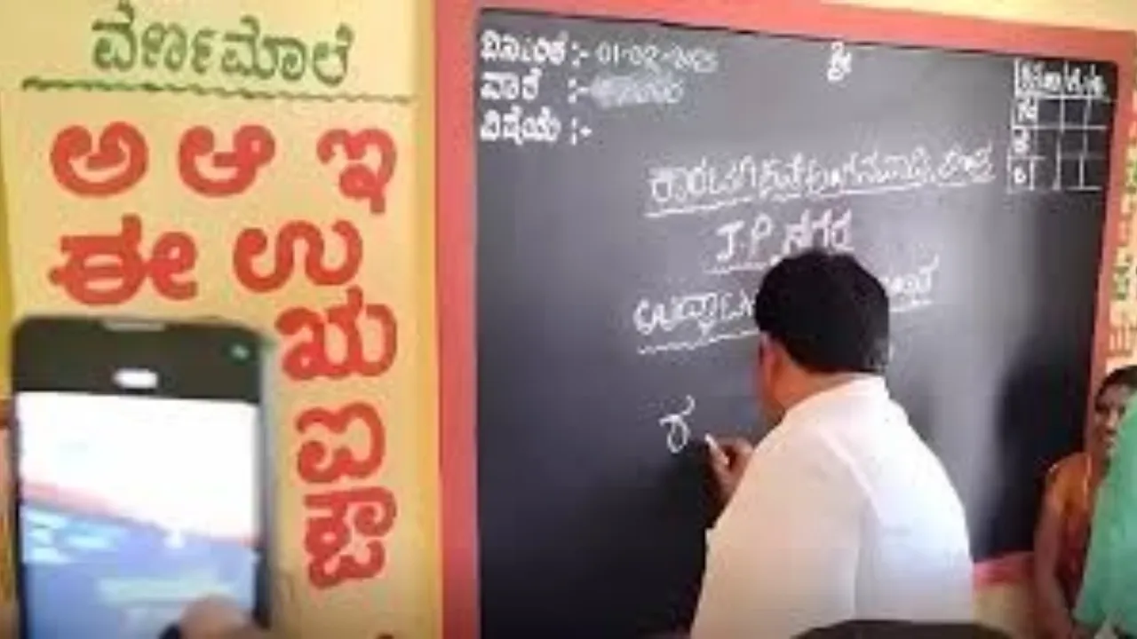 Karnataka Minister for Kannada and Culture, Shivaraj Tangadagi