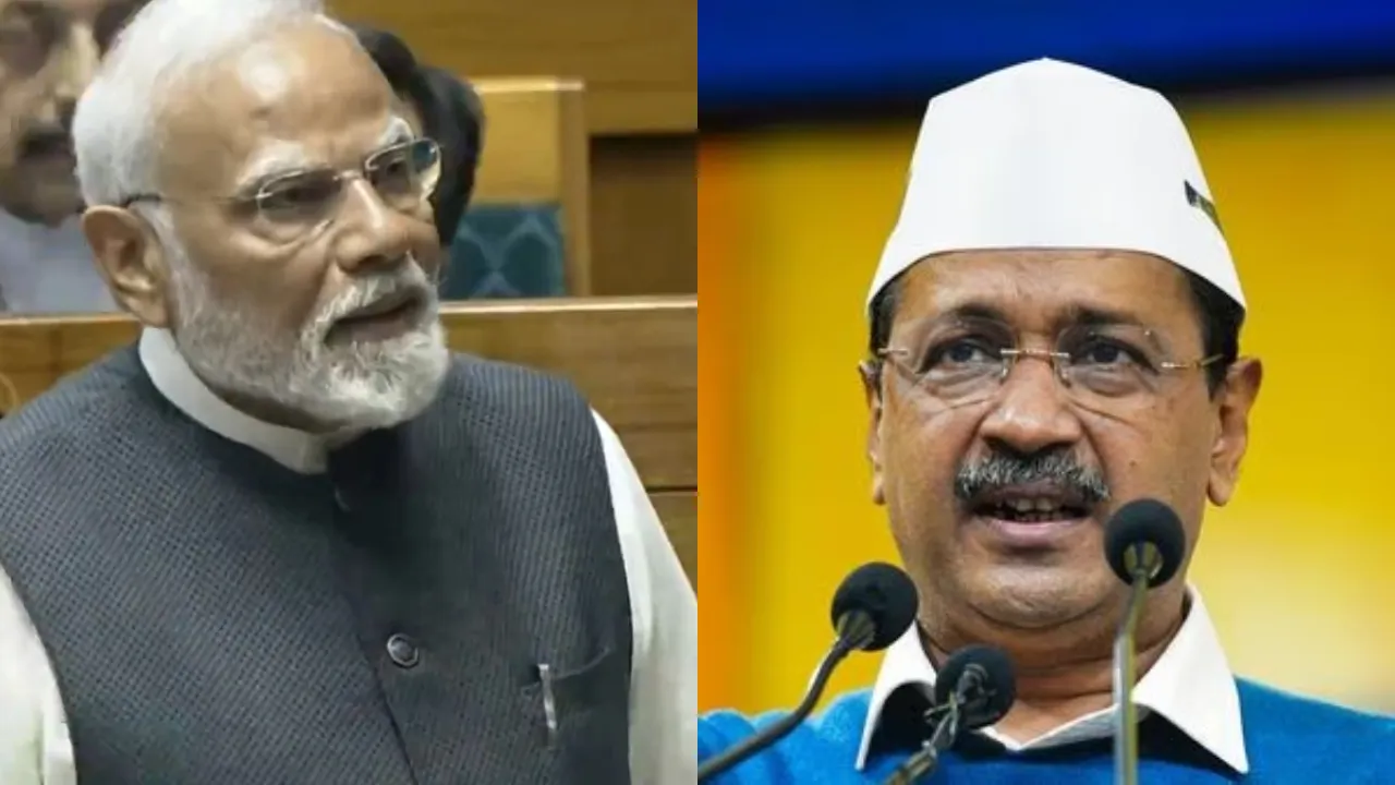 PM Modi and Arvind Kejriwal