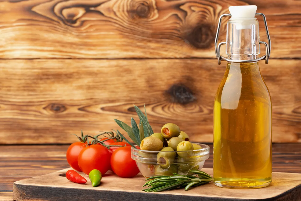 olive oil using