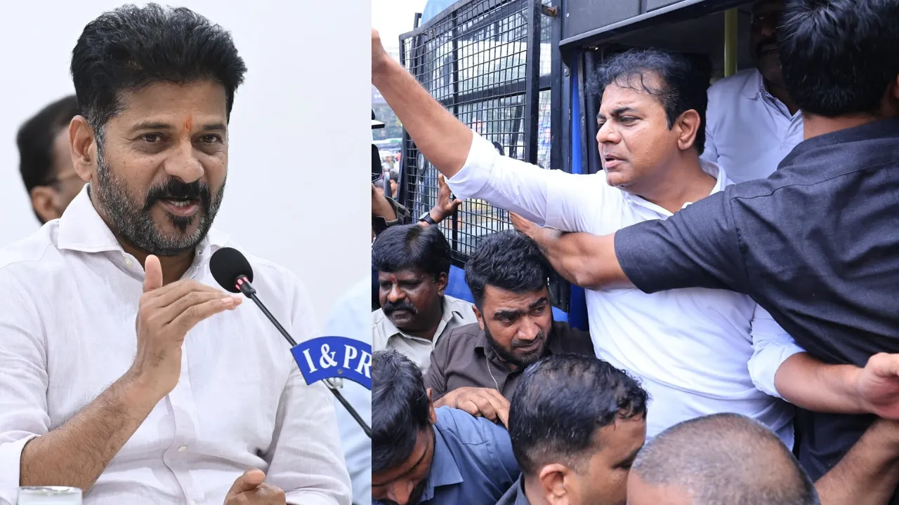 CM Revanth Reddy Over KTR Arrest 