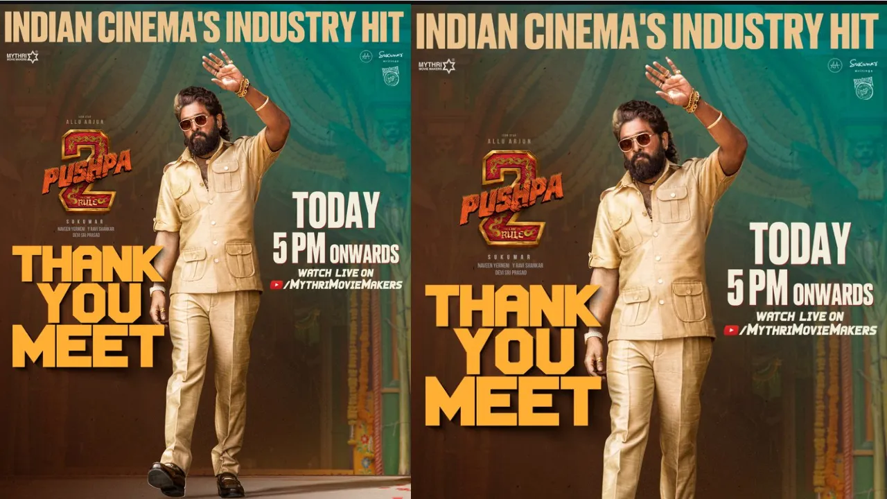 Pushpa thank you meet 