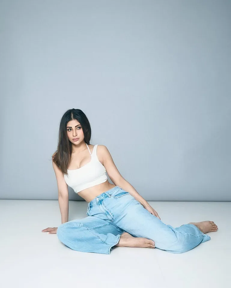 Mouni stunning shoot in white and blue