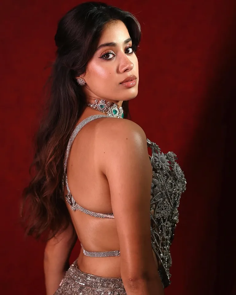 Janhvi  photo shoot in Victorian dress