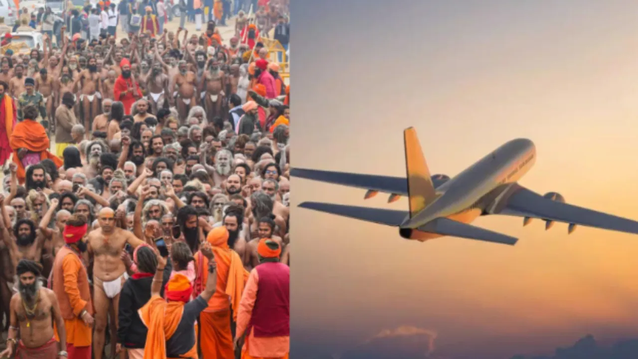 kumbh mela flights