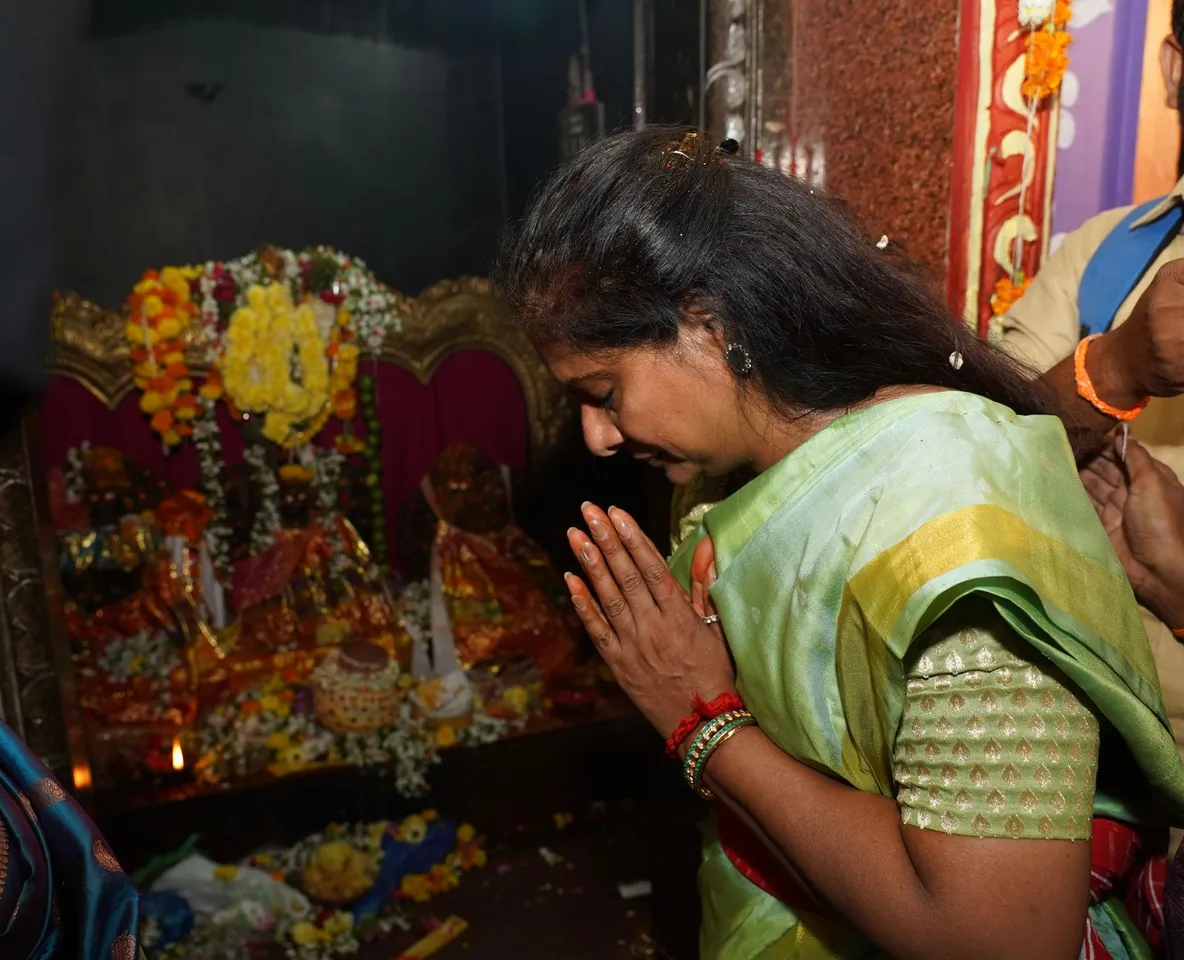 MLC Kavitha: బోనమెత్తి, భేరీ మోగించి.. పెద్దగట్టు జాతరలో ఎమ్మెల్సీ కవిత-PHOTOS