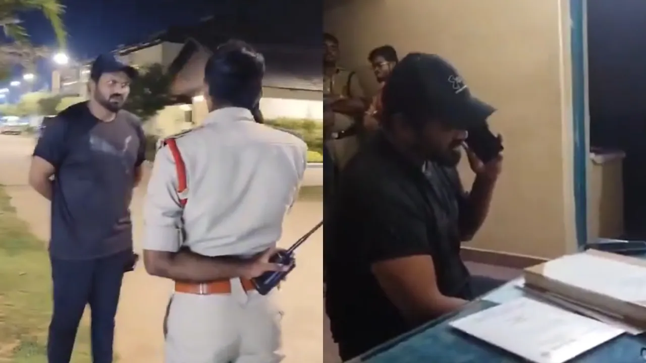 manchu manoj arrest 