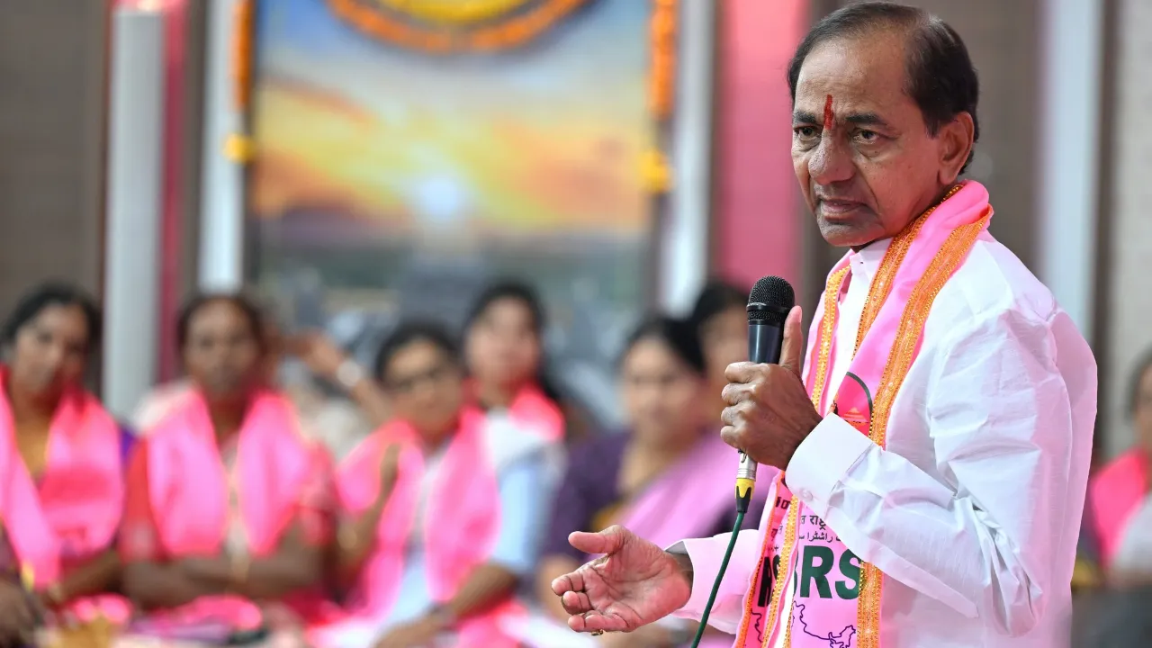 KCR BRS Party Meeting 