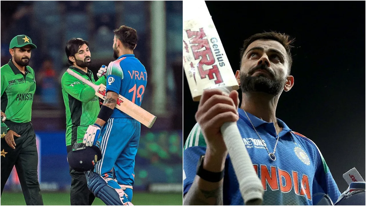 MOHAMMAD RIZWAN ON VIRAT KOHLI