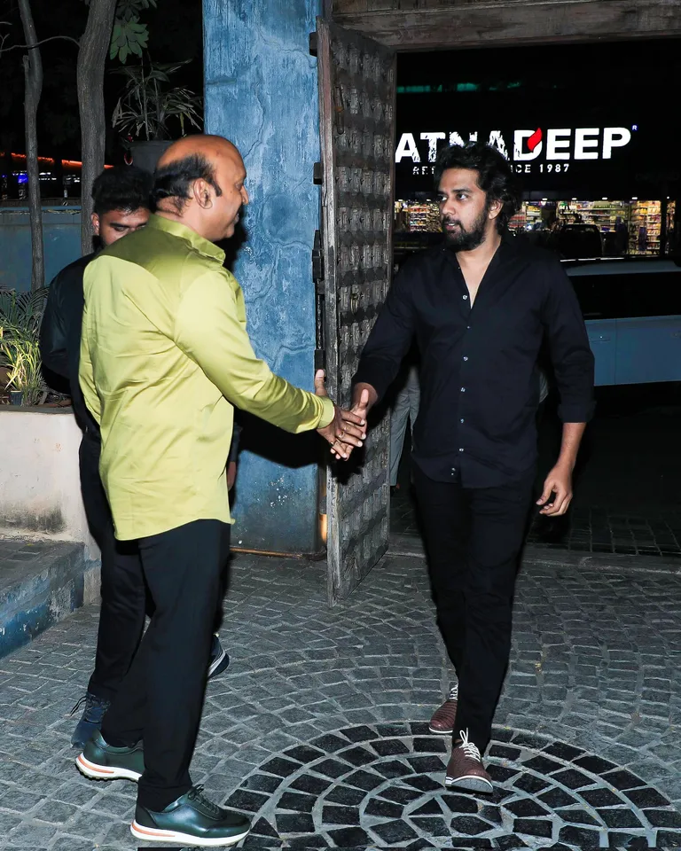 Thandel success party chandu mondeti