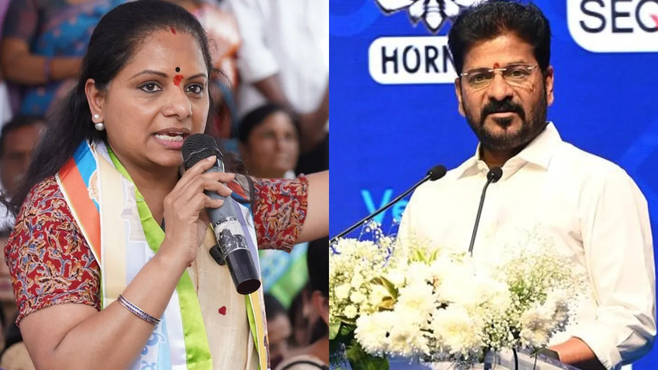 Kavitha Vs Revanth Reddy
