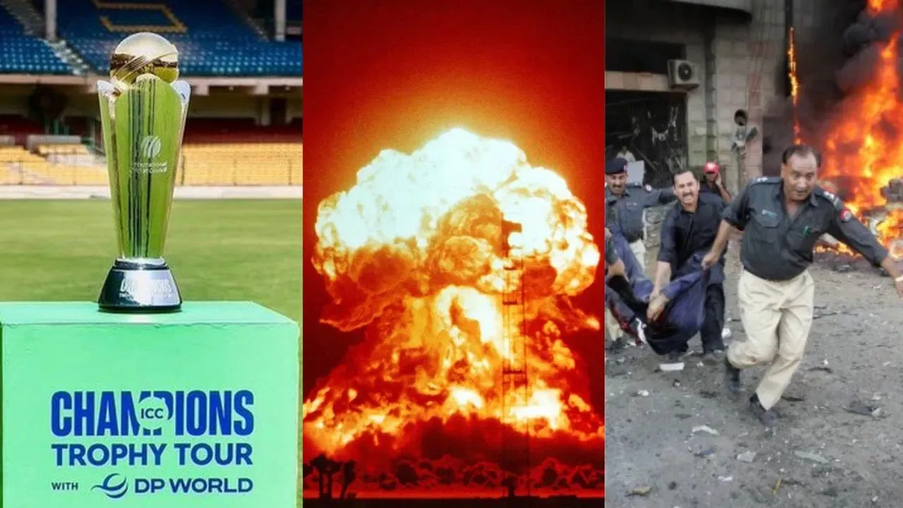 Pakistan bomb blast amidst Champions Trophy 2025, 5 killed and several injured