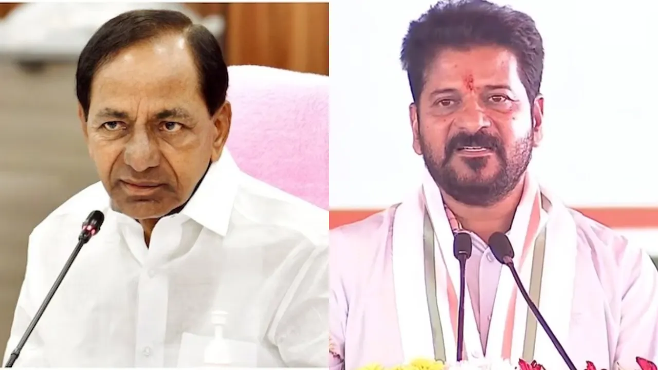 KCR and CM Revanth