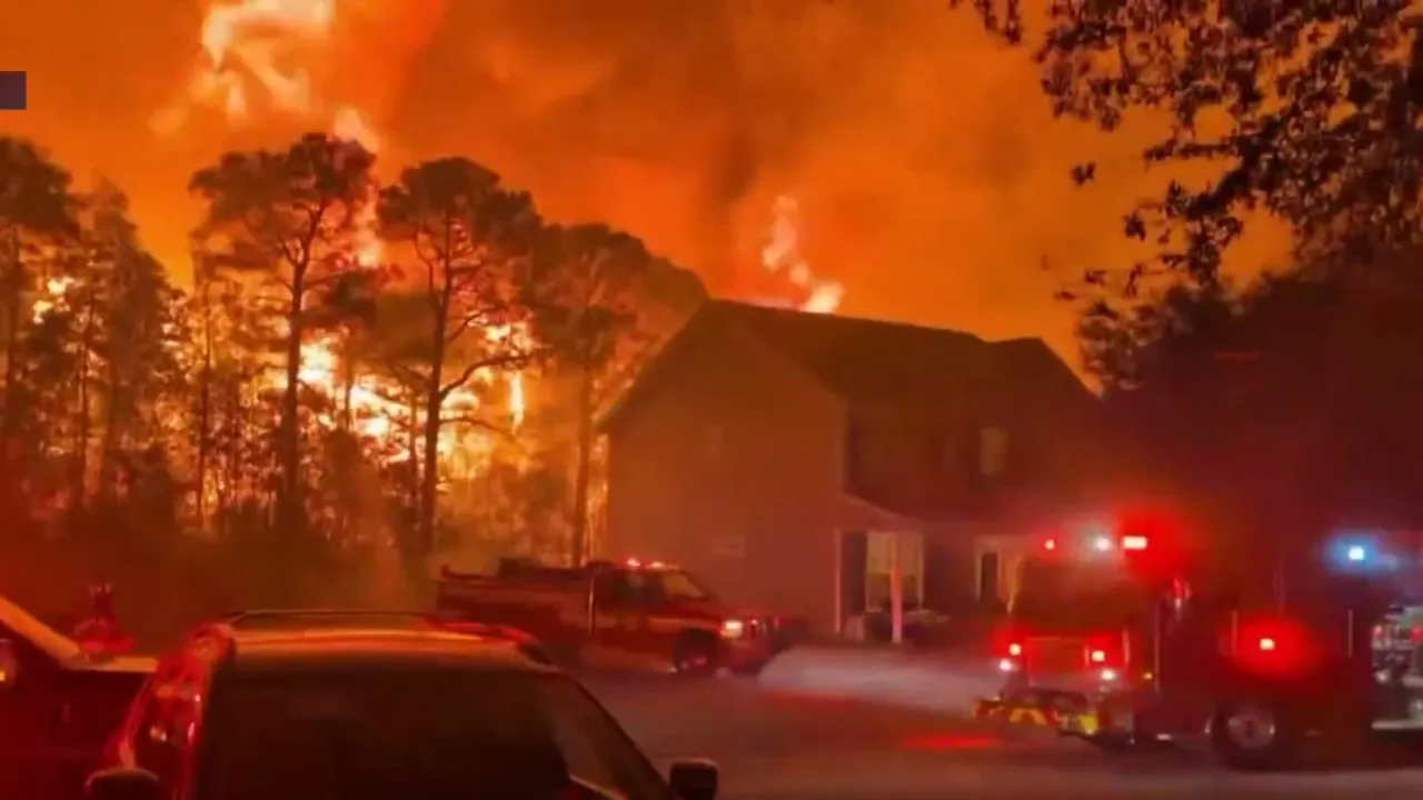 Wildfires in USA