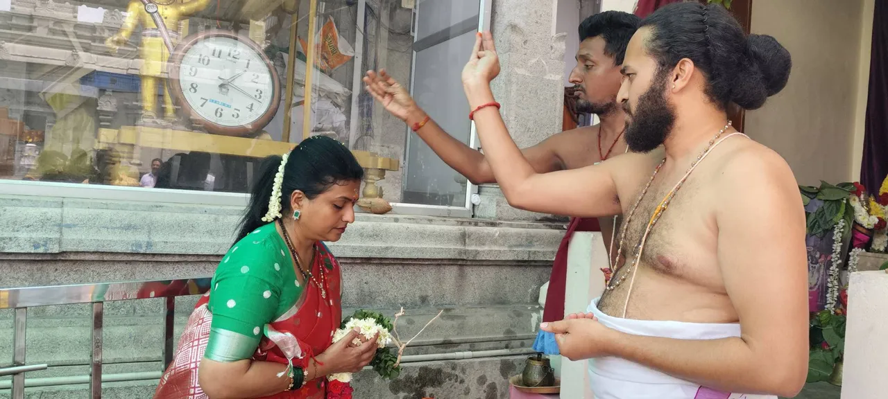 roja selvamani at kanipakam