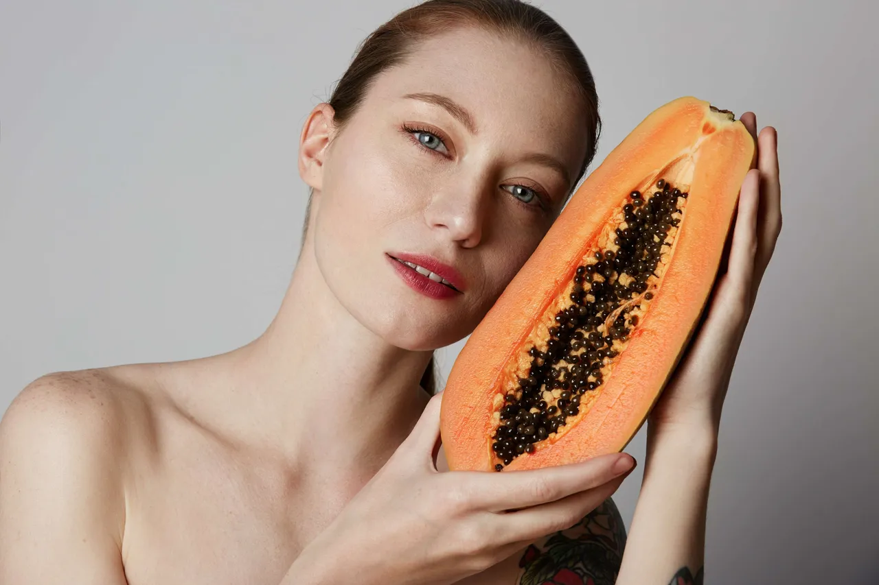 Papaya and banana