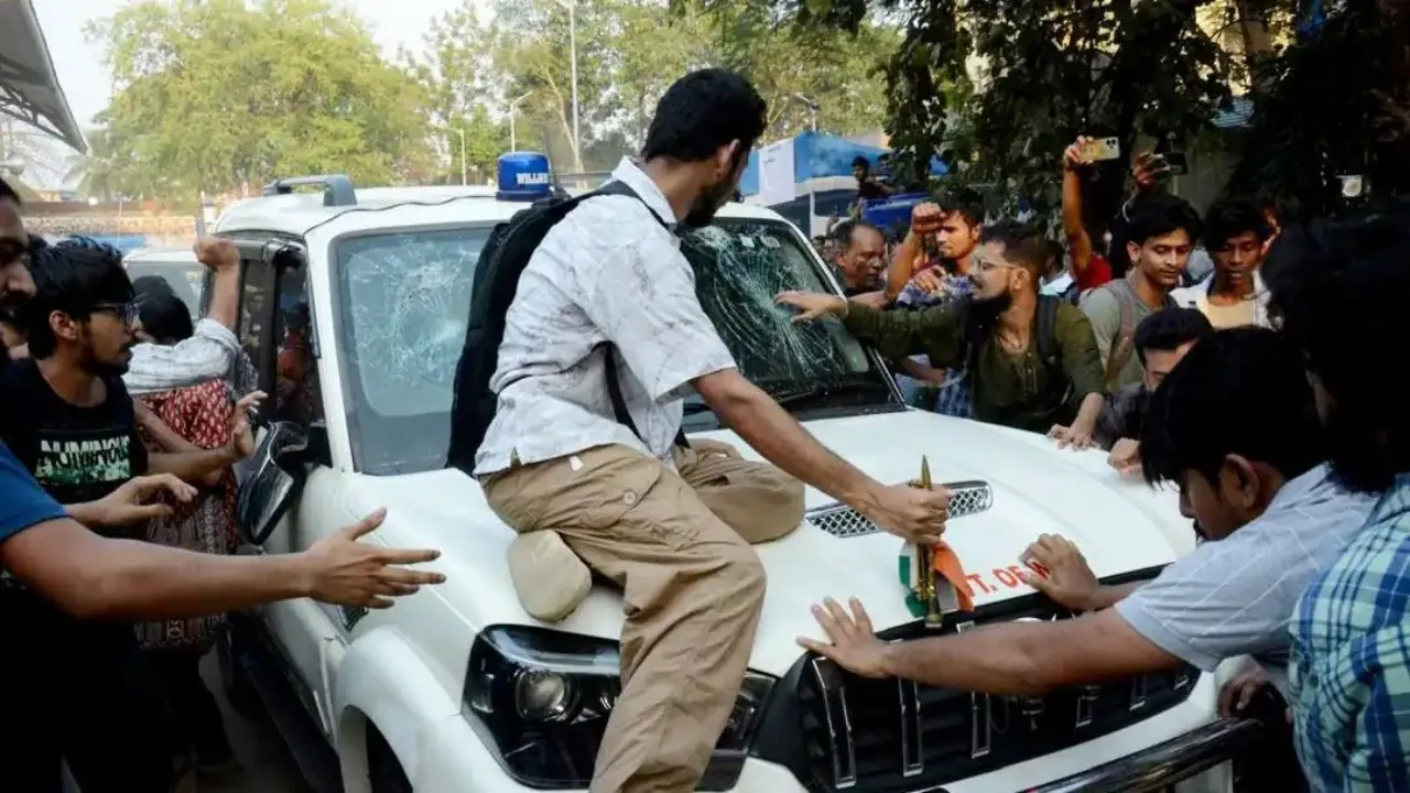 Case against Bengal minister, his driver in Jadavpur University clashes