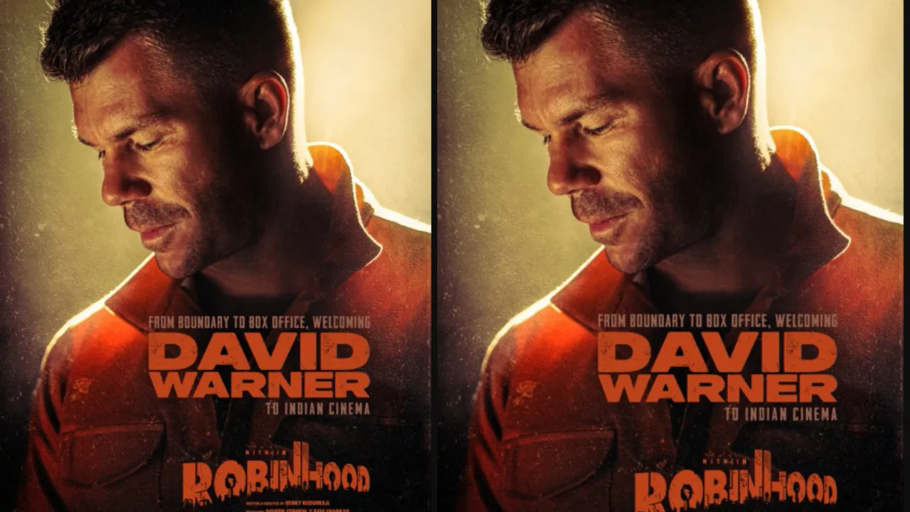David warner first look