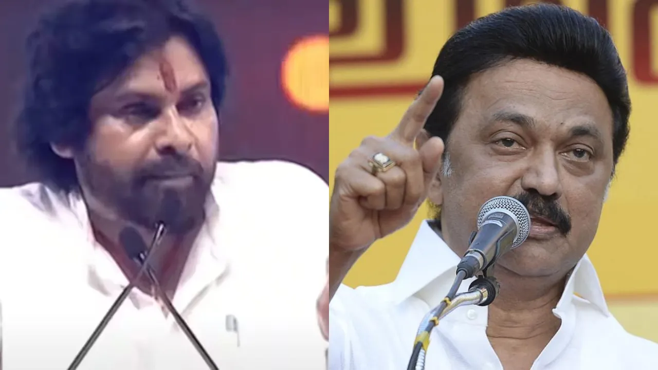 Pawan kalyan and MK Stalin 