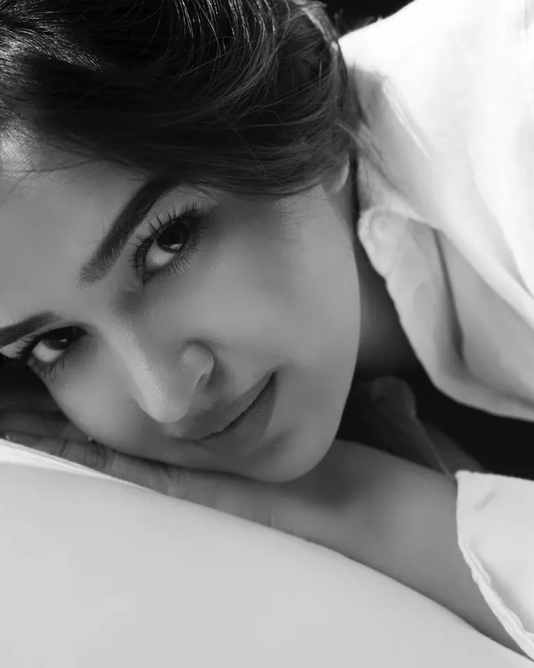 Pujita Ponnada in white