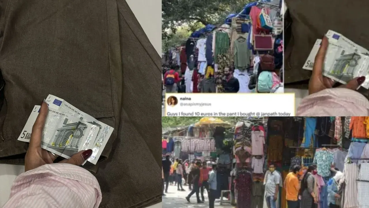 Delhi Girl Finds 10 Euros Inside Pant Purchased From Janpath Market