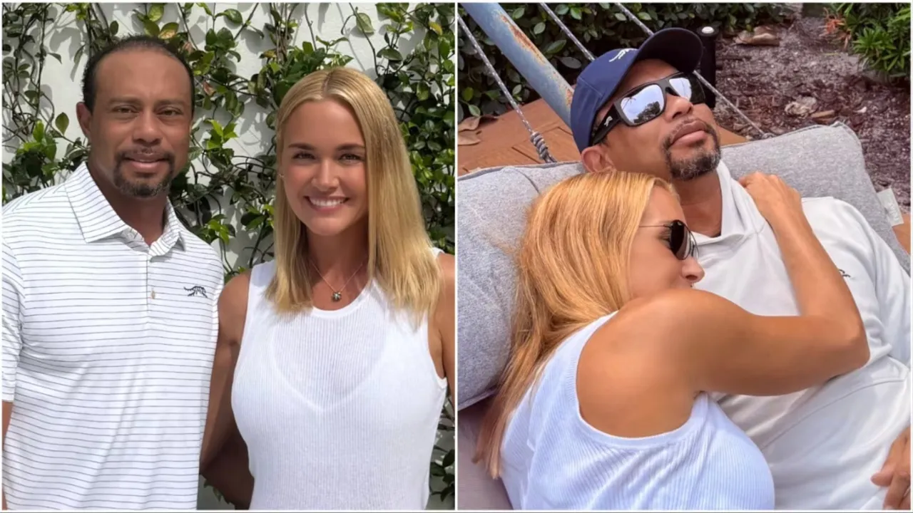 Tiger Woods and Vanessa Trump