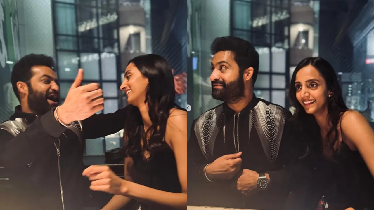 ntr birth day wishes to wife pranathi 