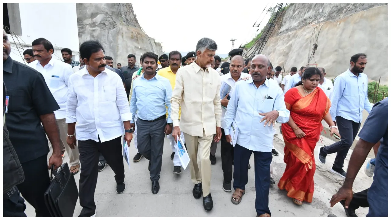 N Chandrababu Naidu on Polavaram today