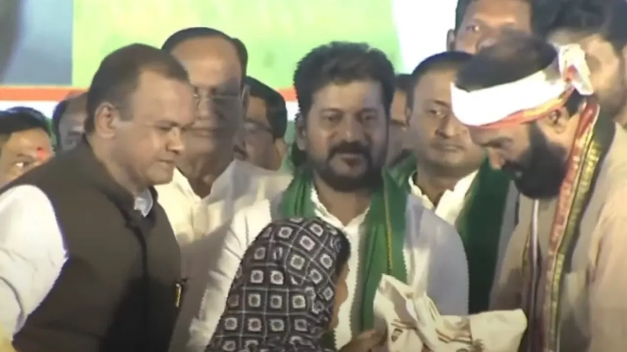  CM Revanth launches fine rice distribution scheme