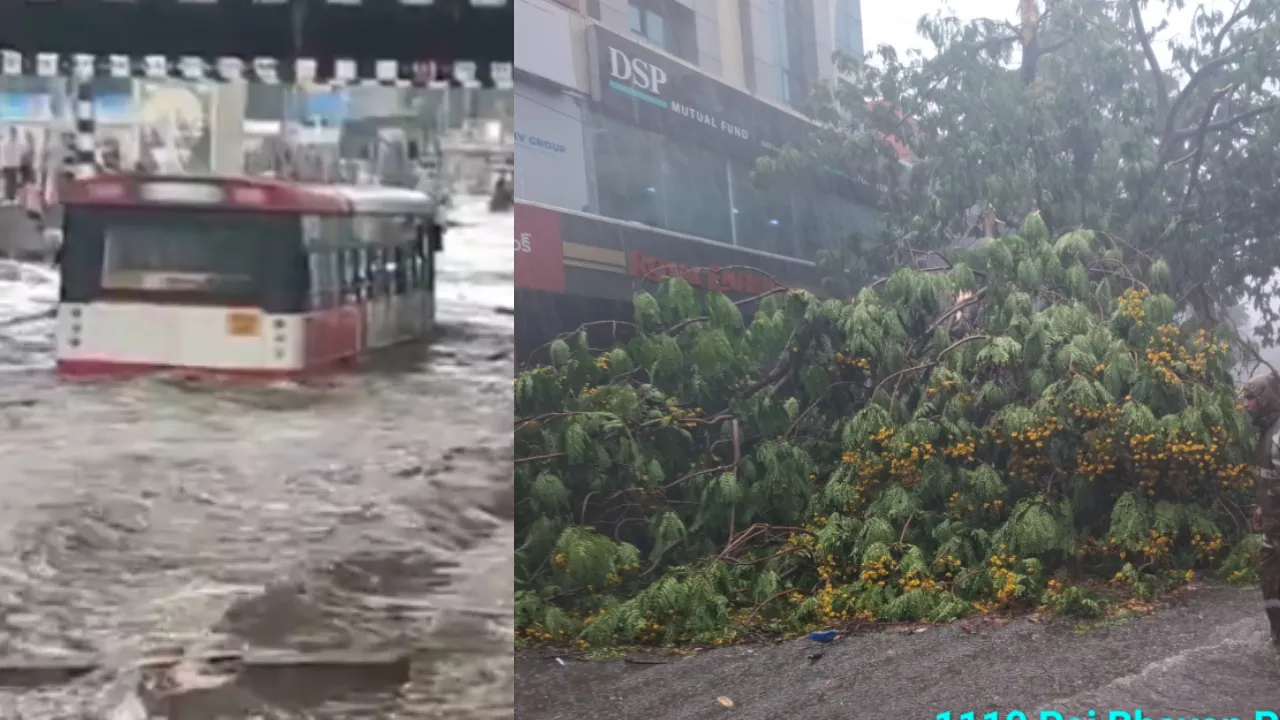Hyderabad rains videos