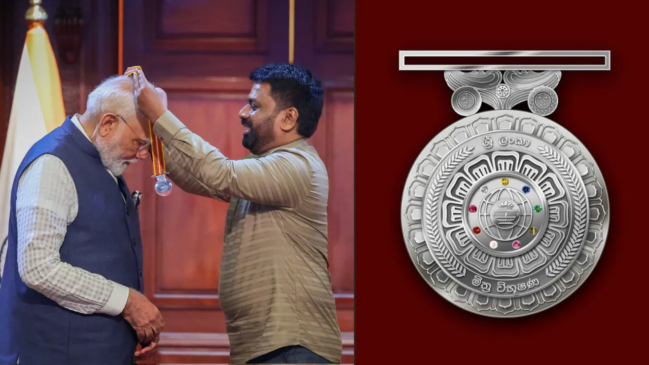srilanka award to PM