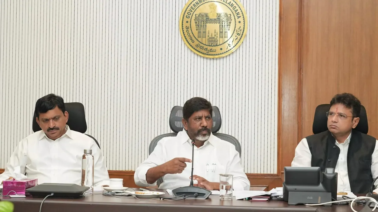 Ponguleti Srinivas, batti Vikramarka and Sridhar babu