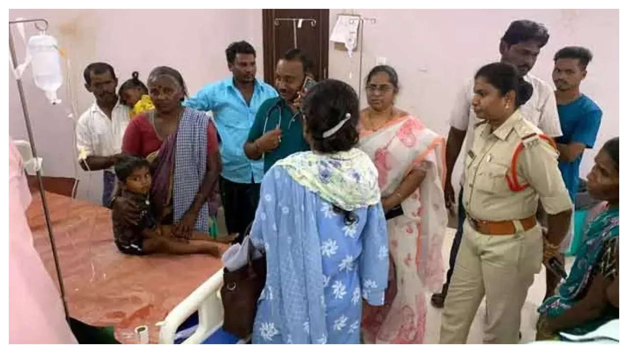 Food poisoning at Anganwadi center