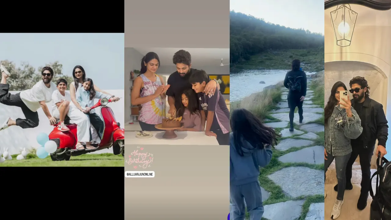 allu sneha birthday  wishes to allu arjun 
