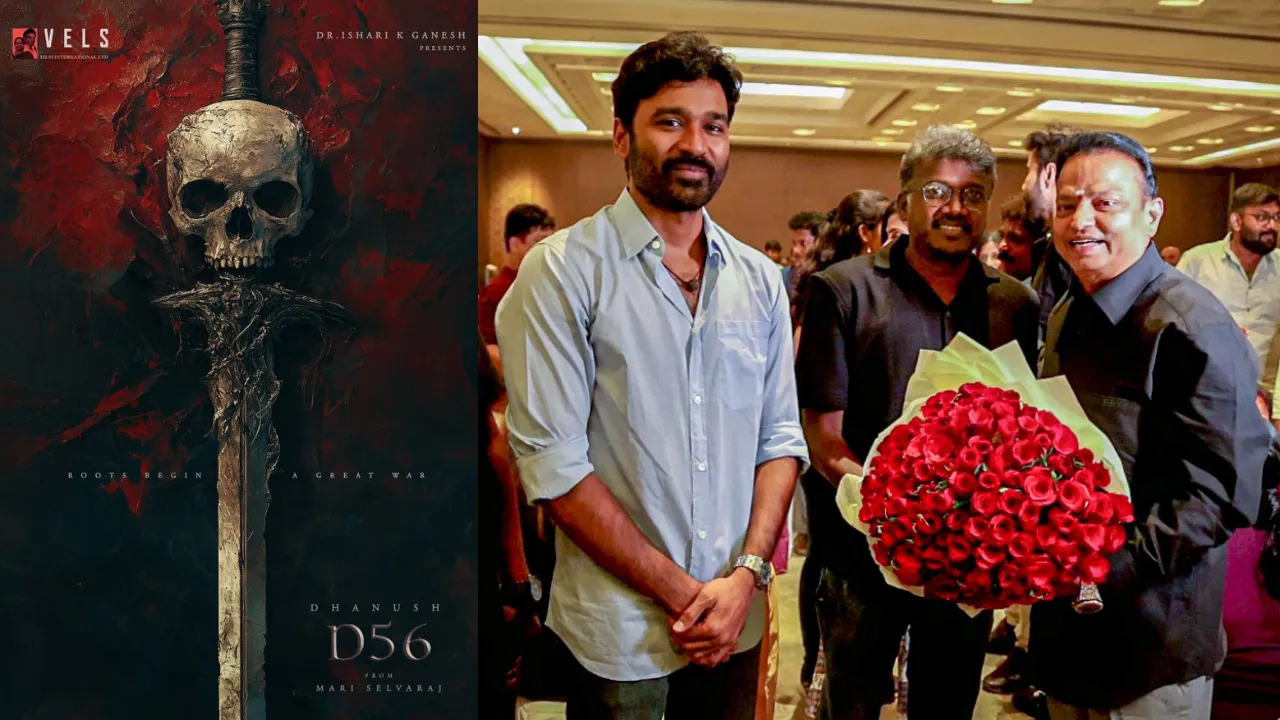 dhanush 56 movie announcement 