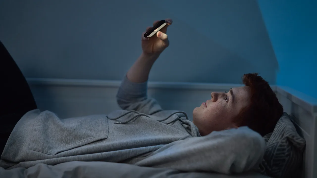 Phone while sleeping