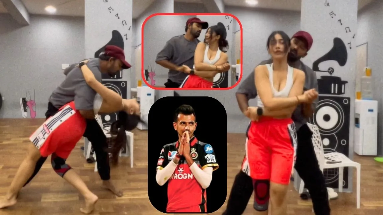 yash master dance with chahal ex wife dhanashree verma video viral