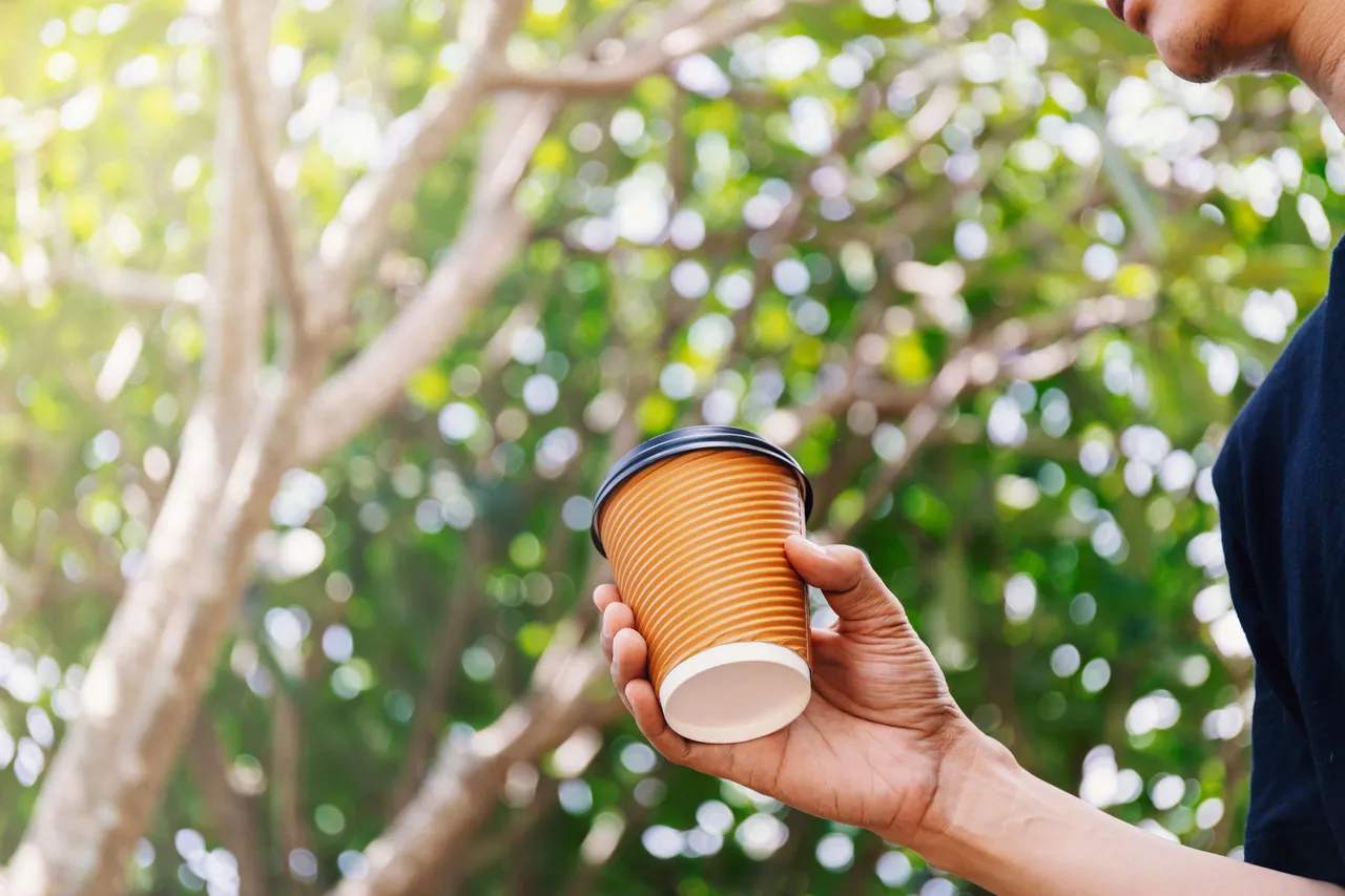 Paper Cup Tea
