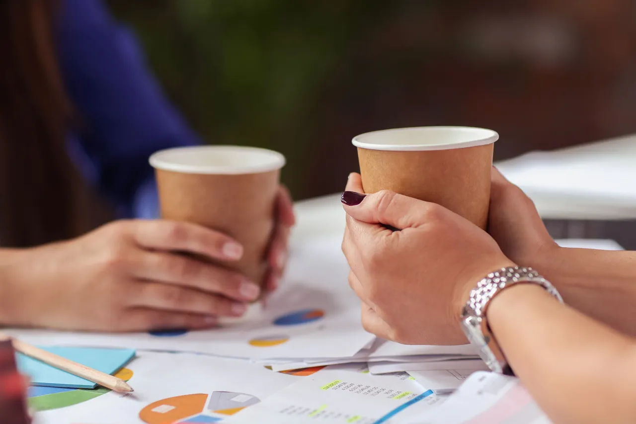 Paper Cup Tea