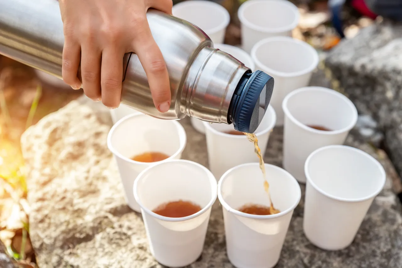 Paper Cup Tea