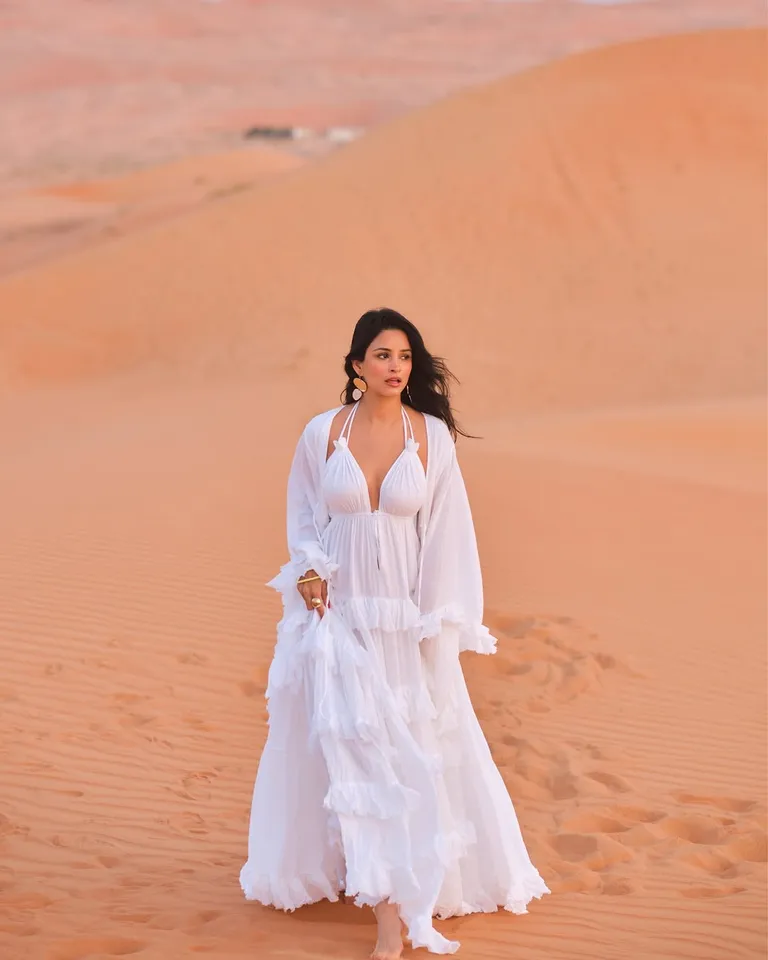 Chetna Pande white dress photos