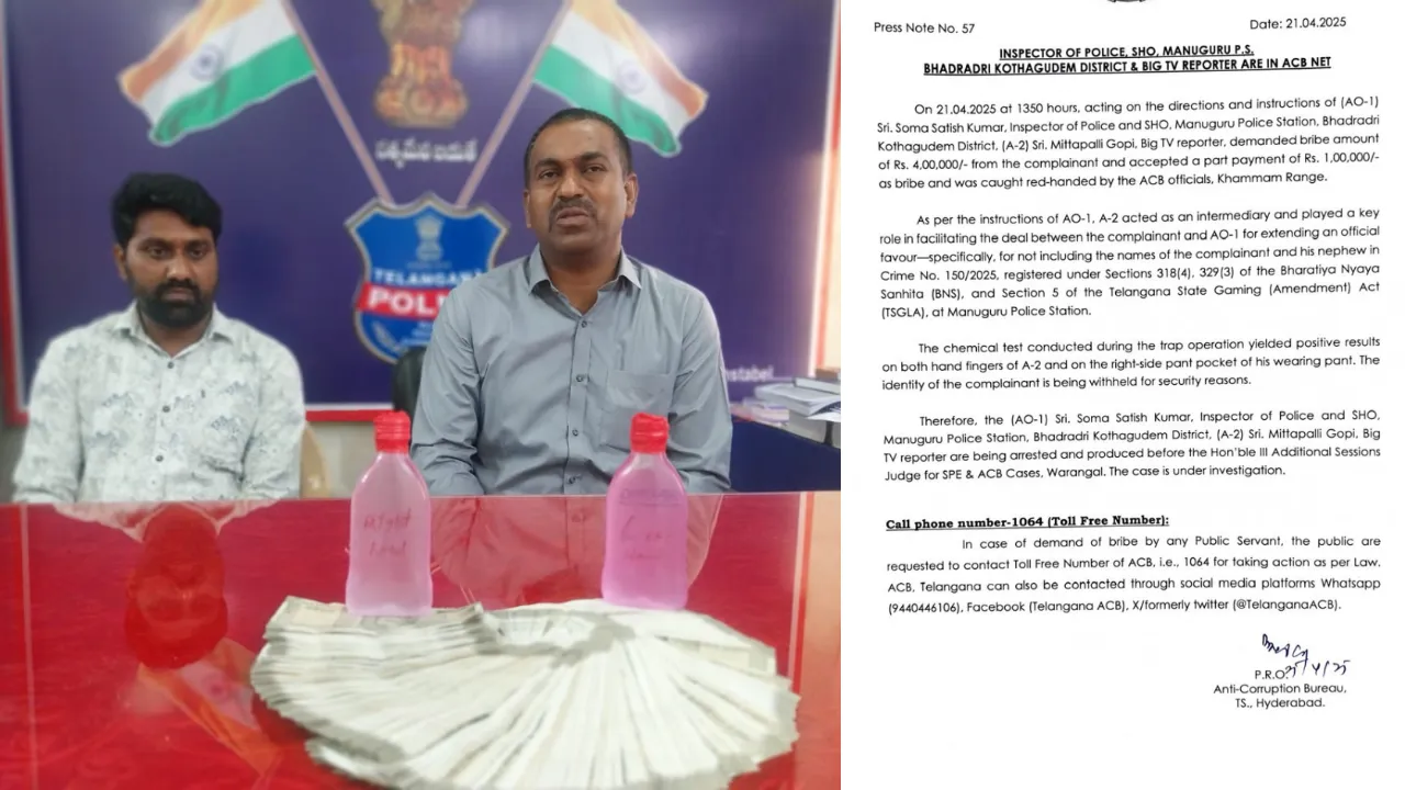 ACB caught Manguru CI