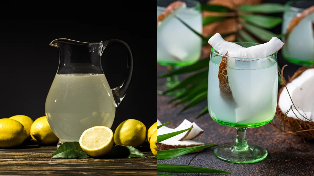 lemon-juice  Coconut Water