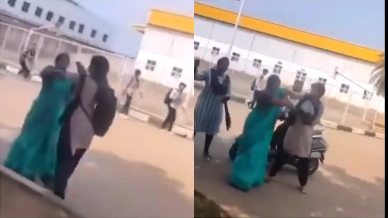 Vizianagaram student slapped teacher with shoe 