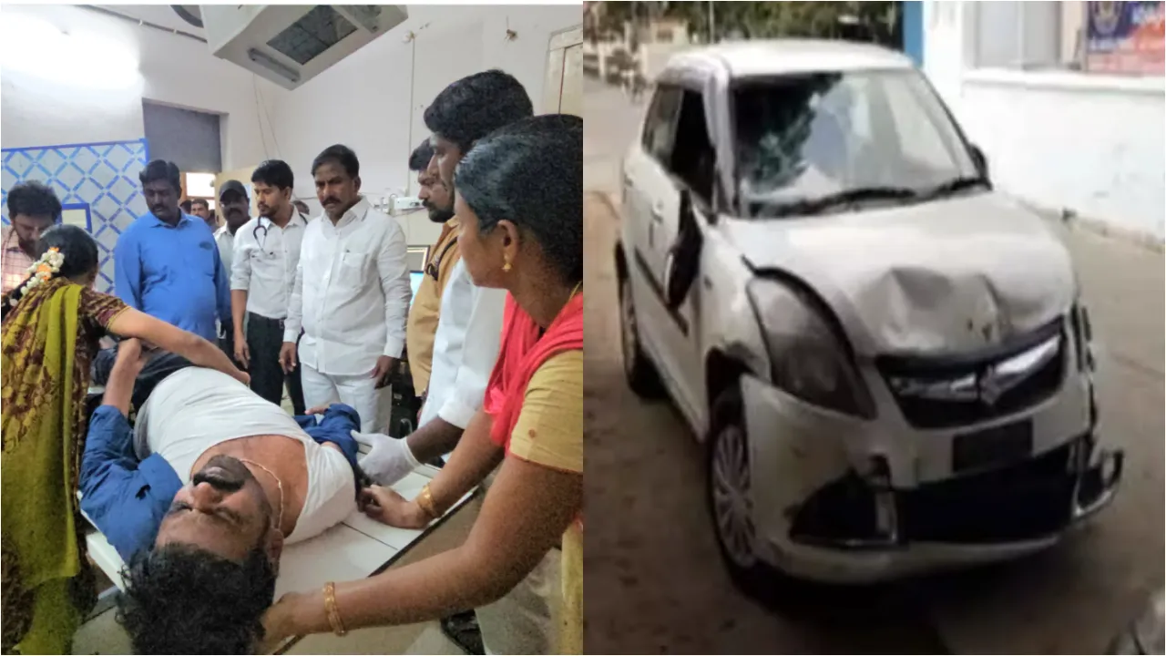 ఎన్టీఆర్ జిల్లా జగ్గయ్యపేట కారు యాక్సిడెంట్ 