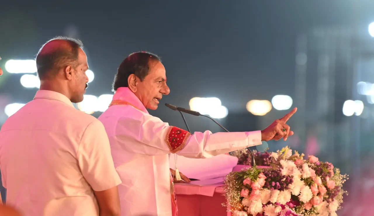 kcr warangal meeting today
