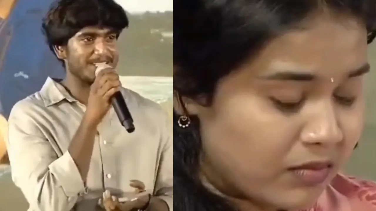 tamil proposed to girl friend on movie pre release stage