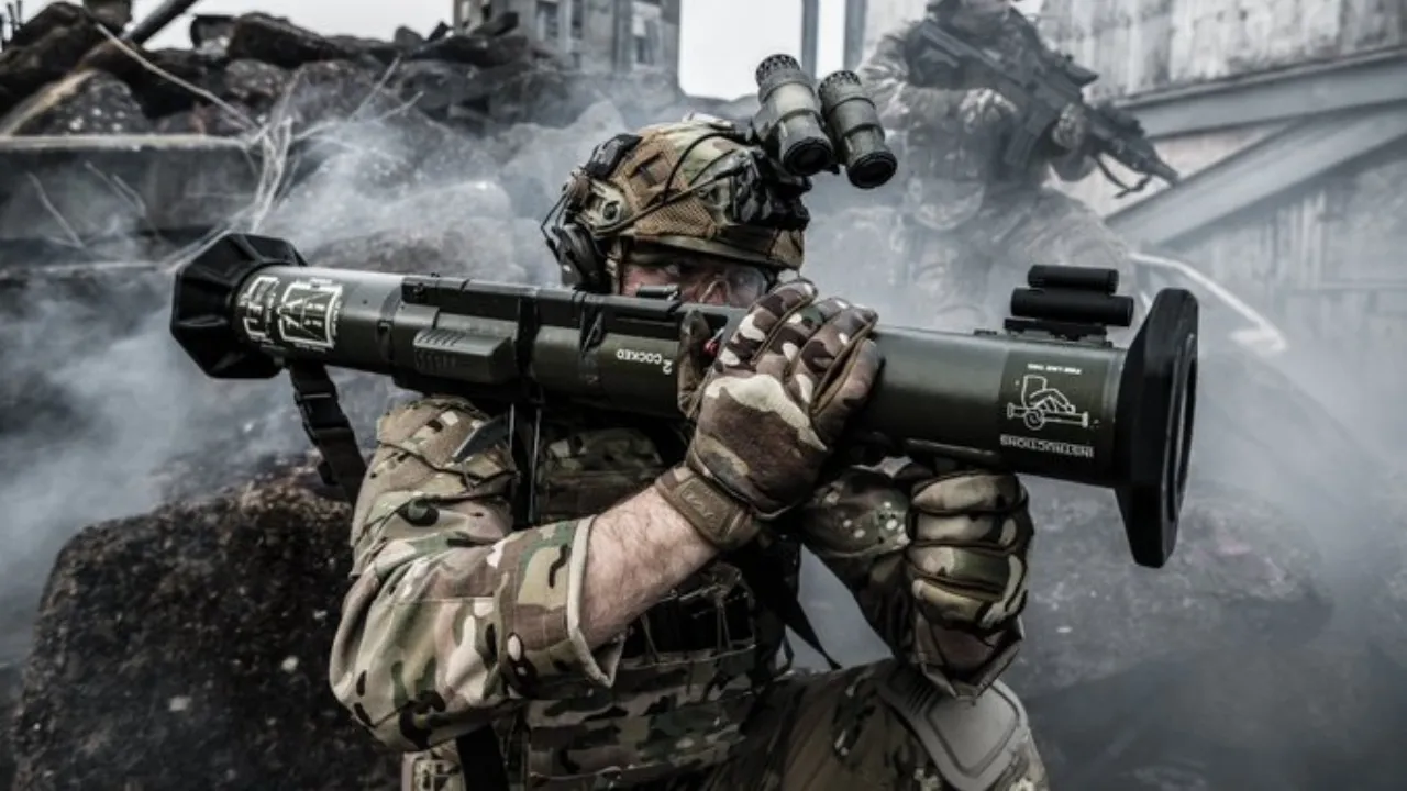 AT-4 weapons