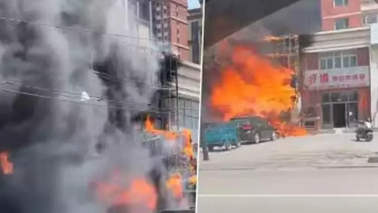 china fire accident 