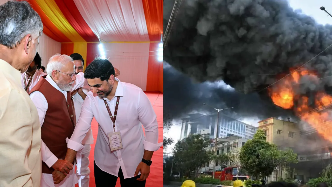 modi fire accident